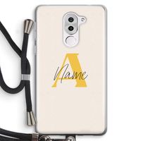 Amber Script: Honor 6X Transparant Hoesje met koord