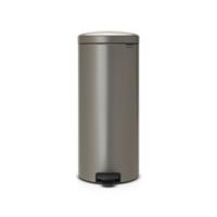 Brabantia pedaalemmer newicon 30l platin
