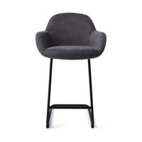 Jesper Home Kushi barkruk H65 Black-Out arch black