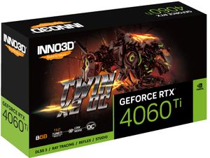 Inno 3D Nvidia GeForce RTX 4060 Ti Videokaart 8 GB GDDR6-RAM PCI-Express, HDMI, DisplayPort