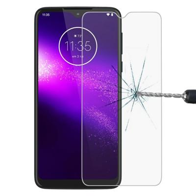 Voor Motorola One macro 9H 2.5 D gehard glas film
