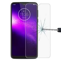 Voor Motorola One macro 9H 2.5 D gehard glas film