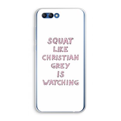 Christian Grey: Honor 10 Transparant Hoesje