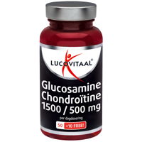 Lucovitaal Voedingssupplementen Glucosamine Chondroïtine 1500/500mg 60Tabletten
