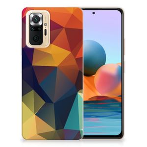 Xiaomi Redmi Note 10 Pro TPU Hoesje Polygon Color