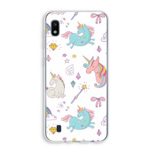 Fantasiewereld: Samsung Galaxy A10 Transparant Hoesje