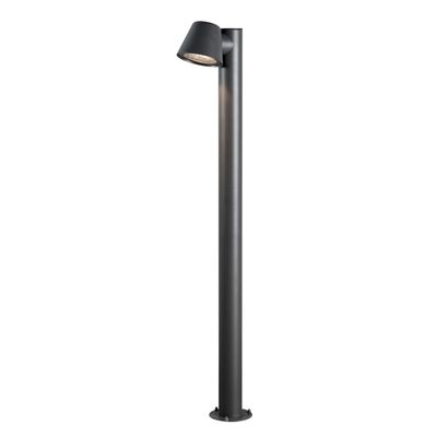 Trieste staande buitenlamp antraciet gelakt aluminium100 cm hoog inclusief paal GU10 7524-370
