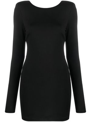 ROTATE BIRGER CHRISTENSEN robe courte à dos-nu - Noir