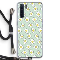 Spiegeleitjes: Oppo A91 Transparant Hoesje met koord