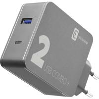 Cellularline Multipower 2 Combo Plus Laptop, Smartphone Zwart AC Snel opladen Binnen - thumbnail