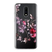 Mooie bloemen: OnePlus 7 Transparant Hoesje