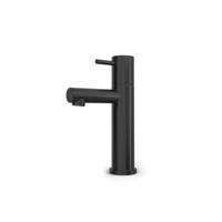 Hotbath Buddy Fonteinkraan - L uitloop 8.5cm - opbouw - Geborsteld zwart PVD E001MBP