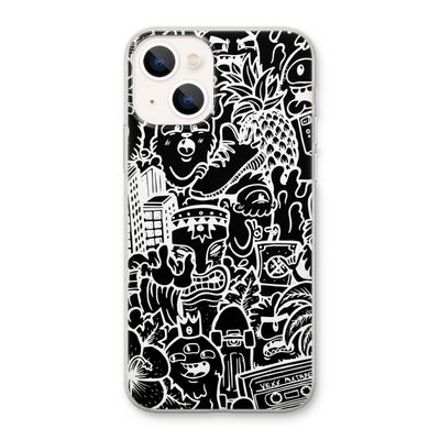 Vexx Black Mixtape: iPhone 13 Transparant Hoesje