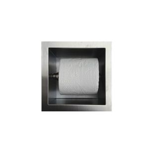 Inbouw Toiletrolhouder Sanilux RVS 13,5x13x12 cm Sanilux