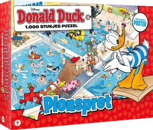 Donald Duck Plonspret Puzzel 1000 Stukjes