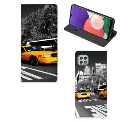Samsung Galaxy A22 5G | Book Cover | New York Taxi