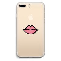 Kusje: iPhone 7 Plus Transparant Hoesje Kusje: iPhone 7 Plus Transparant Hoesje