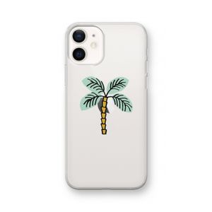 Palmboom: iPhone 12 Transparant Hoesje