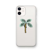 Palmboom: iPhone 12 Transparant Hoesje