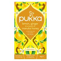 Lemon ginger touch of Manuka honey bio 20 Zakjes