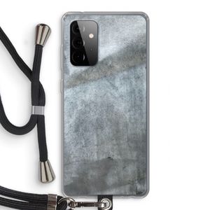 Grey Stone: Samsung Galaxy A72 5G Transparant Hoesje met koord