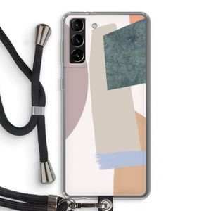 Lindo: Samsung Galaxy S21 Plus Transparant Hoesje met koord