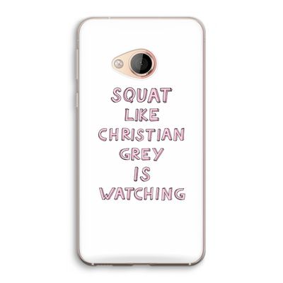 Christian Grey: HTC U Play Transparant Hoesje