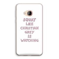 Christian Grey: HTC U Play Transparant Hoesje