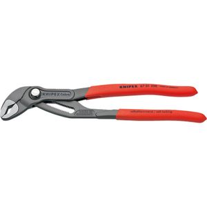 KNIPEX Cobra 250 mm 87 01 250 zweedse- / waterpomp-tang Getande grijpvlakken, Doorgestoken scharnier