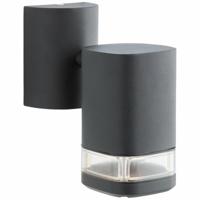 Wandlamp Brilliant Jandy Zwart GU10