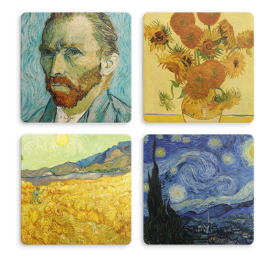 Stijlvolle Van Gogh onderzetters