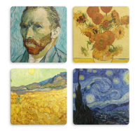 Stijlvolle Van Gogh onderzetters