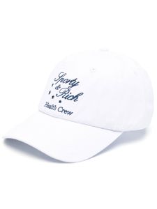 Sporty & Rich casquette Stars Health Crew - Blanc