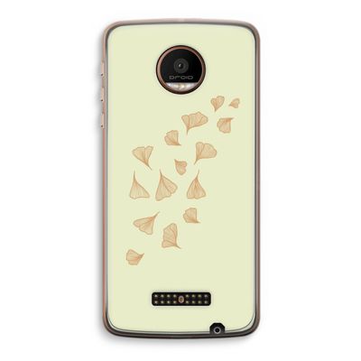 Falling Leaves: Motorola Moto Z Force Transparant Hoesje