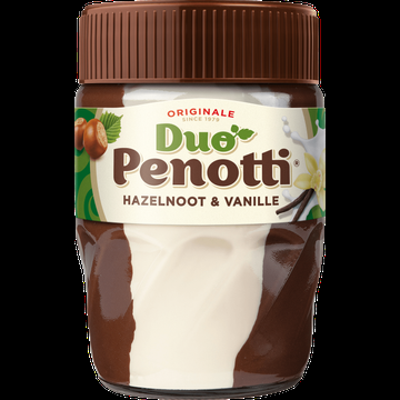 Duo Penotti Hazelnoot & Vanille 400 g bij Jumbo