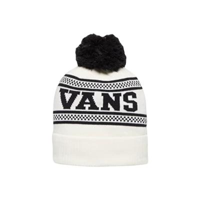 Hoed Vans Check Pom Beanie VN000HT1FS81 Wit