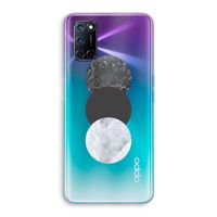 Marmeren cirkels: Oppo A72 Transparant Hoesje