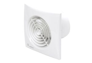 Badkamer/toilet Ventilator Soler & Palau Silent (100chz) - Ø 100mm - Met Timer + Vochtsensor