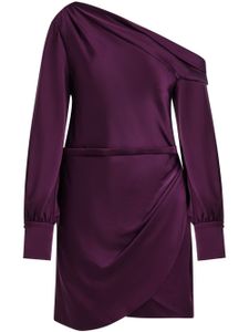 Simkhai robe courte Cameron à design asymétrique - Violet