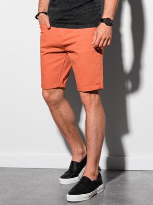 Ombre - chino short steen rood - rusty - W303 Ombre - chino short steen rood - rusty - W303