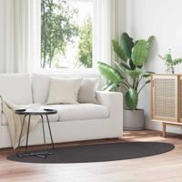 Tapijt HUARTE Antraciet 100 x 200 cm Polyester