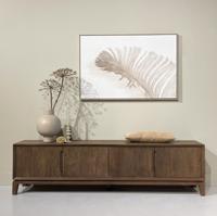 Livingfurn TV-meubel Cortez Mangohout, 210cm - Bruin - thumbnail