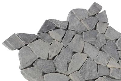 Muster Mosaik grau