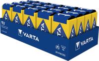 Alkaline Varta Industrial PRO batterij E 9V tray(20) - 3015383