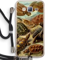 Haeckel Chelonia: Samsung Galaxy J3 (2016) Transparant Hoesje met koord