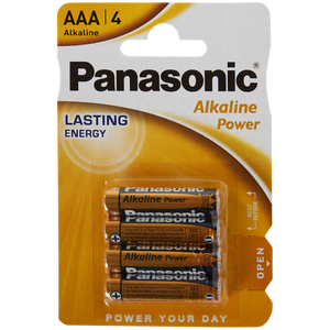Panasonic AAA batterijen (4 stuks)