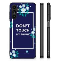 Samsung Galaxy A14 5G | Telefoon Hoesje | Flowers Blue DTMP