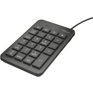 Trust Xalas Numeriek Toetsenbord Zwart
