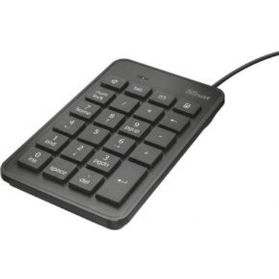 Trust Xalas Numeriek Toetsenbord Zwart