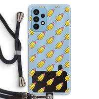 Waterijsjes: Samsung Galaxy A52 Transparant Hoesje met koord